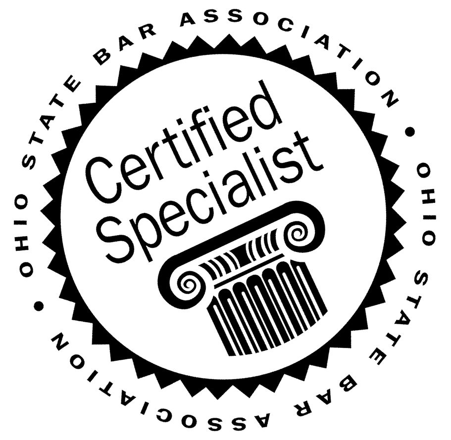Certified Specialist badge for the Ohio State Bar Association