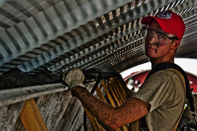 injured construction worker